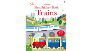 First Sticker Book Trains