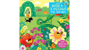 Usborne Book and 3 Jigsaws: The Garden