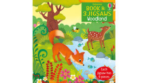 Usborne Book and 3 Jigsaws: Woodland