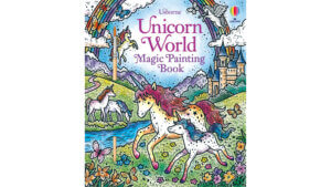 Unicorn World Magic Painting Book